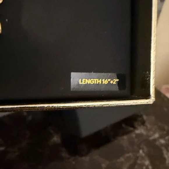 Coach Gold Necklace and Earring Set - Picture 4 of 6